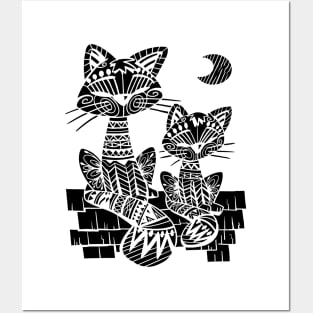 gato Posters and Art